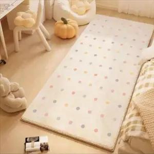 침대밑러그 카페트 직사각 안방 인테리어 원룸 침실 소형 매트 감성 티테이블 모던