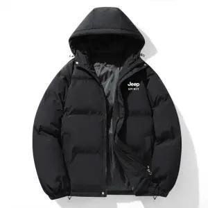 스피릿 남여 윈터 푸퍼 후드 패딩점퍼 블랙 (JSWTJK276)