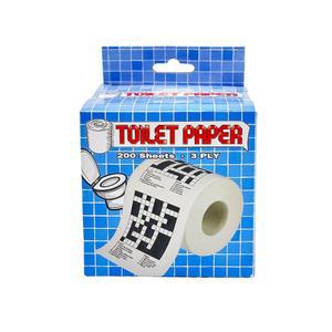 섬 개들의 십자말풀이 신기한 화장지 | 다음 파티를 위한 재미있는 롤 화장지에 3겹과 200장 여러 퍼즐 인쇄