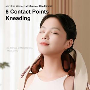 목마사지베게 전기 목 등 어깨 무선 마사 주무름 목과 마사지기