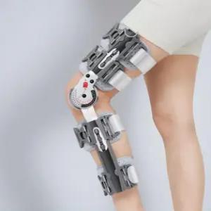 전방 십자인대 보호대 각도조절 지지대 무릎 다리 보조기 그레이