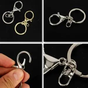 열쇠고리부자재 키링 부자재 (실버) 가방키링