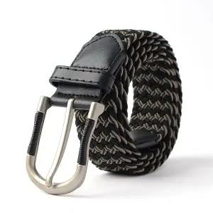 [골드스마일]고탄력 허리띠 캐주얼 패브릭 벨트 남자 여성 꽈배기가방 벨트