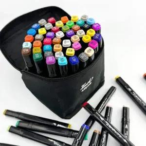 [셀러에이드]미술 드로잉펜 전문가용 학생 마카펜 마커펜 24색 세트