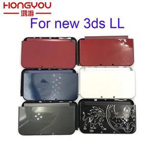 새로운 3DS LL 용 고품질 하우징 쉘 커버 케이스 교체 상단 뒷면 게임 콘솔