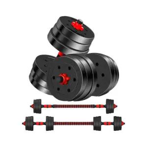 피티즘 무게조절 덤벨 바벨 세트, 20kg