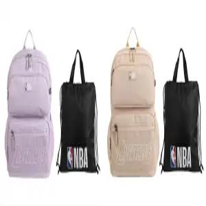 NBA LAL 고학년 메쉬포켓 신학기 책가방 세트 (K235AB005P)