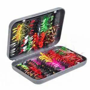 플라이낚시 미끼 하드케이스 포함 낚시용 룩 장비