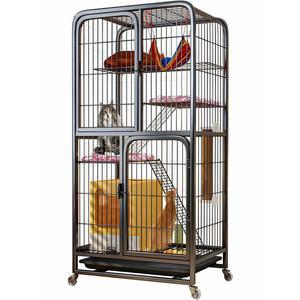 고양이 철제 울타리 하우스 반려묘 격리장 보호장 펜스