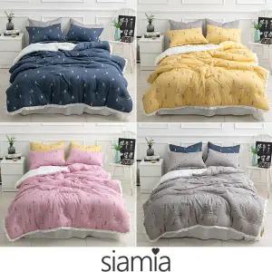 [시아미아]윤스홈 포라 모달100% 주니어 가을 겨울 이불패드세트 슈퍼싱글