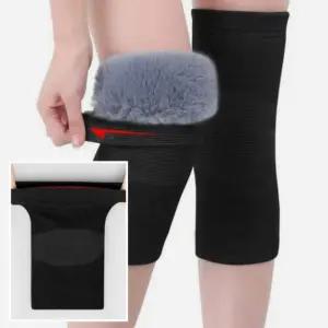 무릎보호대 따뜻한 발 남자 보온 러닝 융털 등산 방한 토시 여자 무릎워머 레그워머