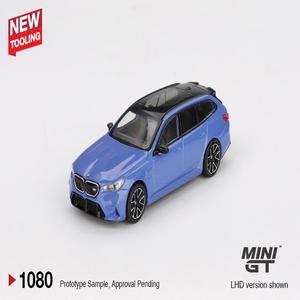 MINIGT 1:64 BMW M5 투어링 (G99) 마리나 베이 블루 메탈릭 MGT01080-CH 합금 장난감 자동차 다이캐스트 모