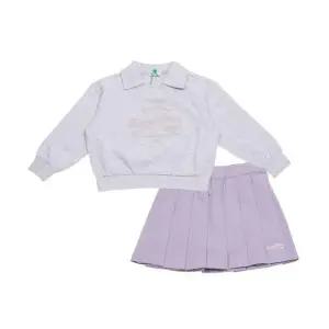 [갤러리아] (26S)여아리본맨투맨,스커트셋업 QAMT03611/QASK01611MG