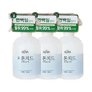 엘지 아우라 피톤치드 살균 탈취제 상쾌한향 500ml3개