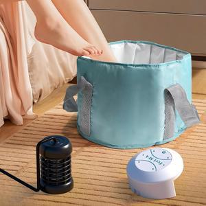 아이오닉 풋 배스 디톡스 머신, SPA 슈퍼 듀티 이온 어레이가 장착된 접이식 베이신, 홈 스파용