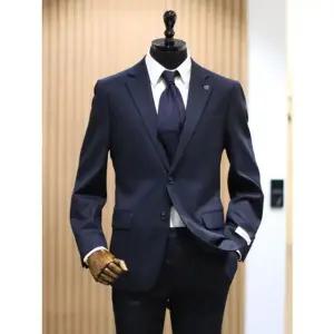 [갤러리아] BON 23F/W 다크그린 모폴리 5:5 슬림핏 스판 슈트 BN3WJA061