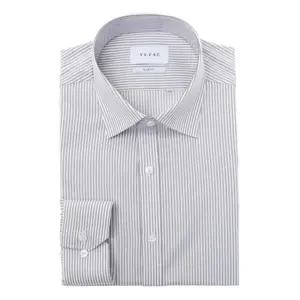 [갤러리아] 예작 남자 정장 셔츠 긴팔 슬림 스트라이프 남방 YJFSUS558GY