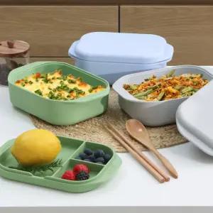 마시 직사각 실리콘찜기