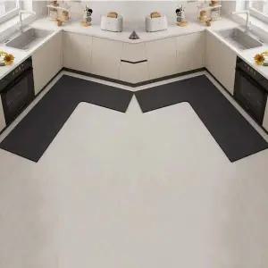 [무료배송] 규조토 코너 주방매트 싱크대 바닥 미끄럼방지 L자