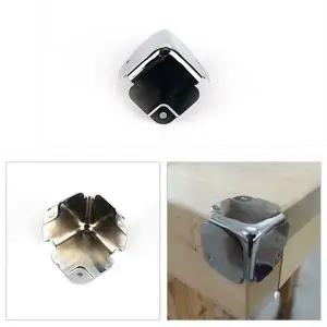 옛날 엔틱 가구 부속 중형 모서리 삼면 코너 보호대 (WFHUCM4)