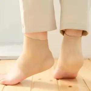 실리콘 스타킹 양말 발뒤꿈치 갈라짐