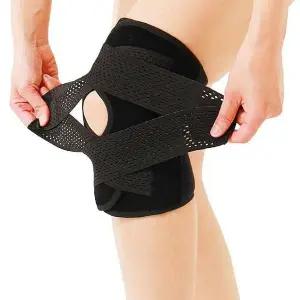 테이핑 무릎보호대 2p M 블랙 관절 서포터 슬개골 (WFHMAS1)