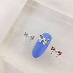 p270네일파츠 리본 1개입 큐빅메탈쥬얼리 네일아 GWM WFGJO41