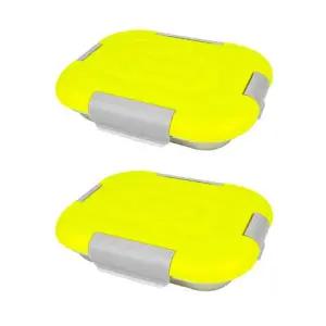 릴팡 유아식기 스텐 식판 휴대용 어린이집 준비물 X2