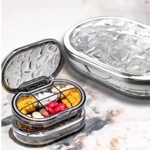 방수 6구 휴대용 약통 케이스 미니 알약 알약통 약보