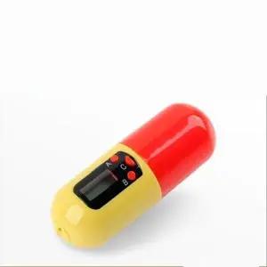 타이머 알약 케이스 캡슐형 알약통 다용도 수납함 보