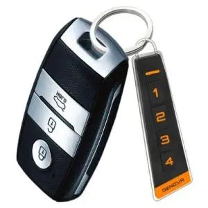 차량 열쇠용품 제노바 넘버링 키홀더 WF4A64A