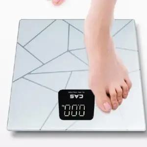 카스 디지털 전자 체중계 화이트 스마트 몸무게 측정기 저울 (WFH5L6W)