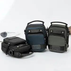 남성 미니 크로스백 휴대폰 여권 여행 보조 가방 여행가방 WFJXQBI