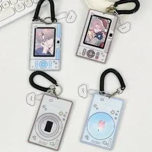 [하프클럽/]포카홀더 핸드폰키링 귀여운 가방 열쇠고리 사진 키링