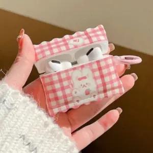 귀여운 토끼 버니 캐릭터 무선 에어팟 케이스 (WFI2191)