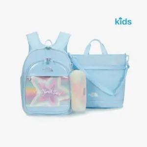 노스페이스키즈 NM2DS01S 걸즈 파핑 스타 스쿨 팩