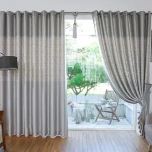 지나송 암막 커튼 봉 사계절 침실 뉴리엘 대형 그레이