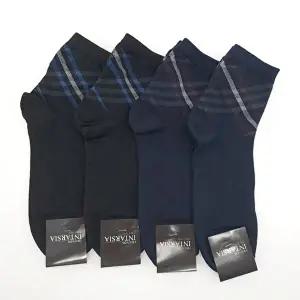 [엄지척]데일리 남성 발목 체크 포인트 신사양말 4켤레 묶음