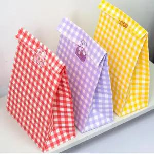 어린이집 3color 유치원 구디백 체크 선물 생일