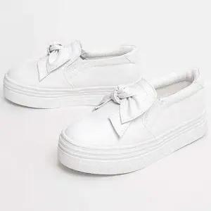 우먼 매듭 심플 밴드라인 슬립온발편한 키높이 스니커즈 통굽 WFJUBED