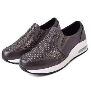 에어쿠션 베스트 슬립온 엄마 중년 여성신발 스니커즈힐탑 WFJU7GR