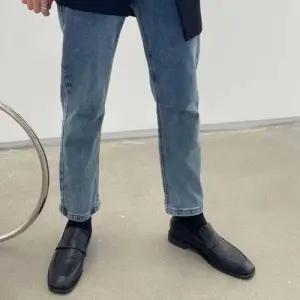 심플 일상용 세련된 여성용 데일리 스타일링뮬 플랫 로퍼 WFJU63D