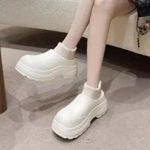 방한용품 다용도 털안감 데일리 내피니트웨어 통굽 실내화 WFJTZI4