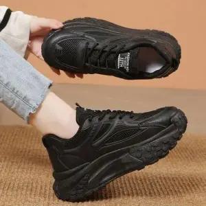 롱다리 캐주얼스타일리쉬 레이디스 노멀 통굽 운동화 WFJTWVA