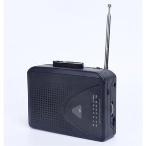 블랙 카세트 휴대용 BYRON 자동 배터리USB 검정색 일본직배송 라디오