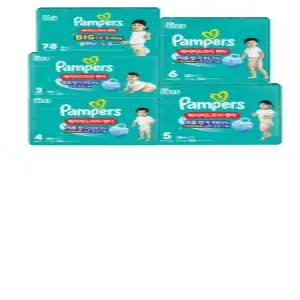 팸퍼스 2025 베이비드라이 팬티형 기저귀 6단계 30매 X 4팩