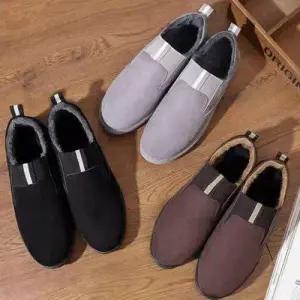 남성로퍼 털슬립온 스테디 효도화털신발 모카신 WFJTROY