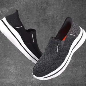 남성용 모던 메쉬소재 여름철 키높이슬립온 이지 스니커즈 운동화 WFJTQL8