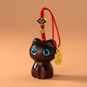 [하프클럽/]소원성취 검은고양이 열쇠고리