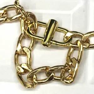 조절 골드 고리 가방 끈 핸드백 쇼트너 체인 WF5043E